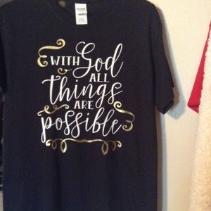 Custom Tee Small. NEW